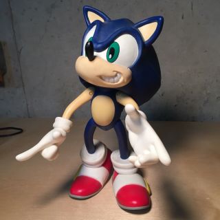 Sonic The Hedgehog 11” Figure Sonic Adventure Sega 1999 Resaurus