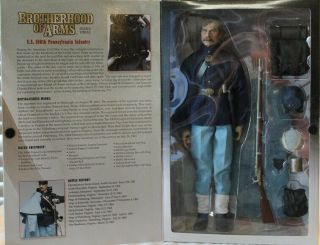 747720200678 12 Inch Sideshow U.  S.  100th Pennsylvania Infantry Action Figure