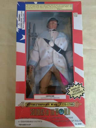 Soldiers Of The World Revolutionary War Dragoon Officer 12 " Action Figure