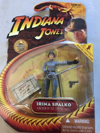 Indiana Jones: Irina Spalko Kingdom Of The Crystal Skull 3.  75 " Figure Rare