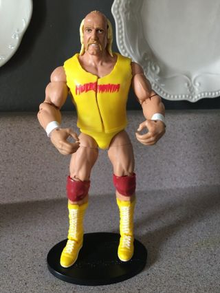 Euc 2011 Wwe Mattel Elite Defining Moments Hulk Hogan Hulkamania Yellow Vest 7”