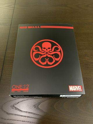 Mezco One 12 Marvel Red Skull (classic) 6in Action Figure Mismb