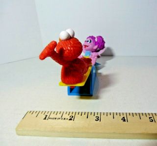 Sesame Street Elmo & Abby Teeter Totter Action Figure Cake Topper Bakery Crafts 2