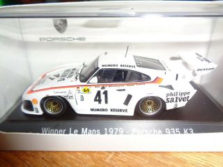 1/43 Spark 1979 Porsche 935k3 { 79 Winner Of 24hrs.  Of Le Mans }