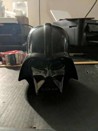 Star Wars Darth Vader Helmet 8 " Piggy Bank Ceramic / Glass Collectible Jar