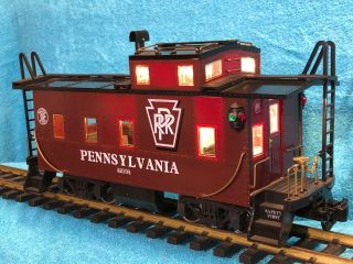 Aristo - Craft Rea - 42104 Pennsylvania Railroad Prr Long Steel Caboose G - Scale