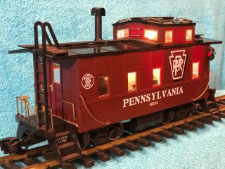 Aristo - Craft REA - 42104 Pennsylvania Railroad PRR Long Steel Caboose G - Scale 2