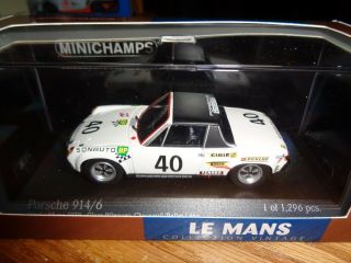 1/43 1970 Minichamps Porsche 914 - 6 { Le Mans Class Winner }