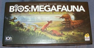 Bios: Megafauna Mutate Speciate Populate Second Edition Board Game Sierra Madre