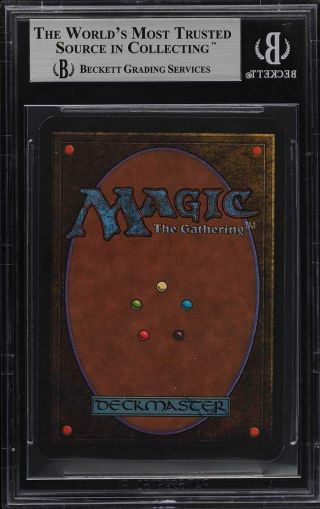 1993 Magic The Gathering MTG Alpha Fog C G BGS 8.  5 NM - MT (PWCC) 2