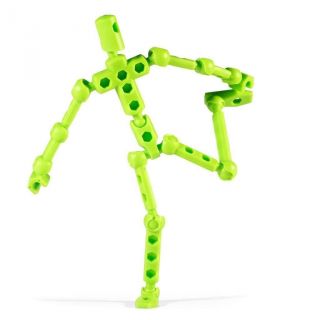 Green Modibot Mo - Artist Armature / Stop Motion / Action Figure Kit