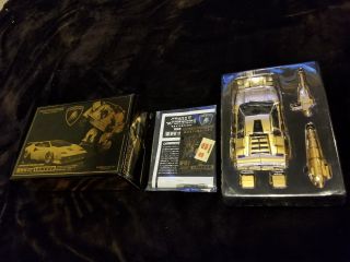 Transformers Masterpiece Sideswipe Gold Ver Mp12j Ultra Rare Takara Tomy Exc Con