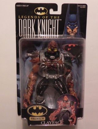 Kenner Batman Legends Of The Dark Knight Clayface Figure - On Card 1998