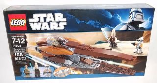 Lego Star Wars Set 7959 Geonosian Starfighter Commander Cody Ki - Adi - Mundi