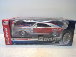1970 Dodge Charger R/t Dick Landy/1/18 Auto World/limited Edition 432