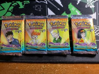 Pokemon 1st Edition Gym Heroes Booster Packs Factory,  One Pack