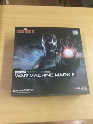 Play Imaginative Alloy 1/12 War Machine Mark 2 Ii Iron Man 3 With Led