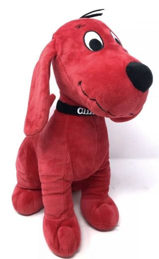 Clifford The Big Red Dog Stuffed Animal Toy Kohls Cares Plush 13”