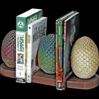 Game of Thrones - Dragon Egg Bookends by Dark Horse 3