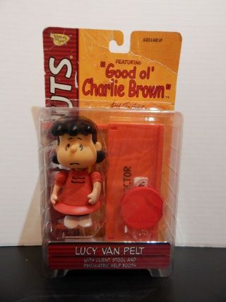 2003 Psychiatric Booth Lucy 5 " Action Figure Peanuts Charlie Brown