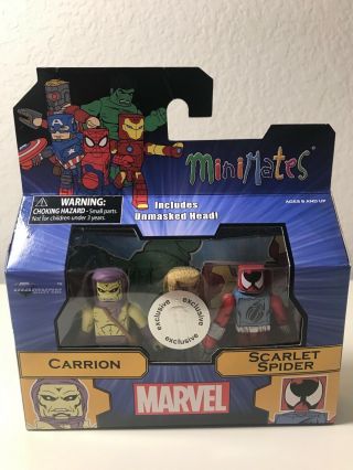 Marvel Minimates Figures Toys R Us Exclusive Carrion And Scarlet Spider Mip