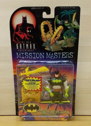 The Batman Adventures Mission Masters Jungle Tracker Batman Kenner