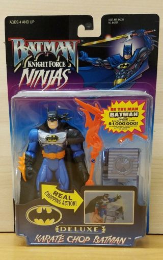 Batman Night Force Ninjas Deluxe Karate Chop Batman Kenner 1998 Action Figure