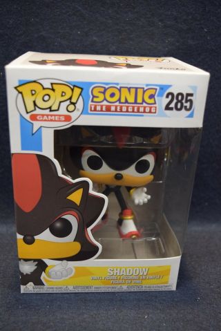 Funko Pop Games Sonic The Hedgehog Shadow 285 - Vaulted