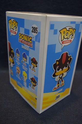 Funko Pop Games Sonic The Hedgehog Shadow 285 - VAULTED 4