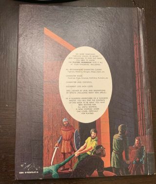 Advanced Dungeons & Dragons PLAYERS HANDBOOK AD&D 1st Edition. 2