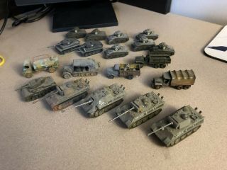 Ho German Military Tanks And Figures