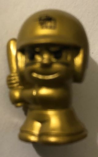 Very Rare Gold Mini Baseball Batter Figure - Teenymates Mlb Teeny Mates