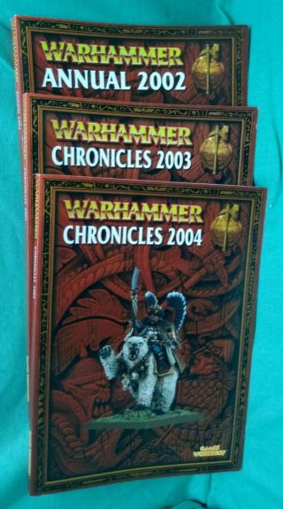 Warhammer Fantasy 8th Edition Annual Book 2002,  2003,  2004