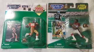 1995 And 1999 Jerry Rice Starting Lineup Slu San Francisco 49ers