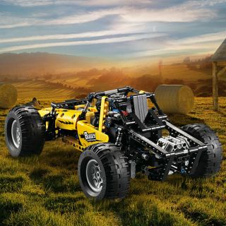 522pcs Diy Assembly 2.  4ghz Rc Buggy Atv Vehicles Build Kits 3d Puzzles Toy