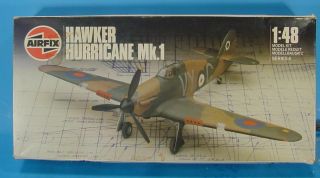 1/48 Airfix 9 04102 Hawker Hurricane Mk.  1 Plastic Model Airplane Kit W/ Mask Set