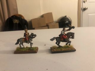 28mm Napoleonic Austrian Mounted General w/ADC,  Professionally Painted 7