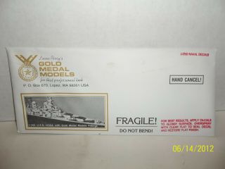 Gold Medal Models Photo etched Detail Parts For Ship Set Of 5 1/350 Y74 5