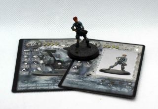 At - 43 28mm Una Captain H.  Newton Rackham With Cards