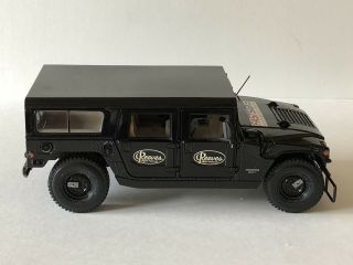 1/18 Scale Maisto Black Hummer H1 Alloy Diecast Suv Vehicle Car Toy