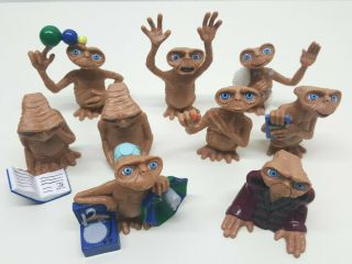 (9 Of 10 Figures Only) 2001 Toys R Us Exclusive E.  T.  Mini - Collectibles Series 1