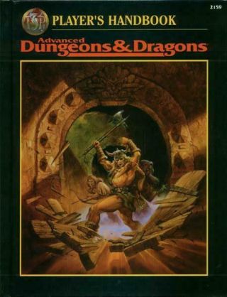 Tsr Ad&d 2nd Ed Player 
