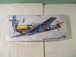 Hasegawa 1:72 Messerschmitt Bf109e - 3 Model Kit Open 51308 Ap8
