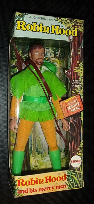 1974 Mego Robin Hood Official Merry Men 8 " Action Figure