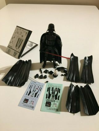 Built Star Wars Darth Vader Return Of The Jedi Ver 1/12 Scale Plastic Model Kit