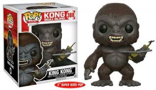 King Kong: Skull Island - 6 Inch King Kong Pop Vinyl Figure - Funko Shippi