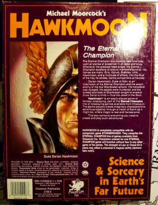 HAWKMOON RPG Box Chaosium Elric Stormbringer eternal Champion CHA2106X 6