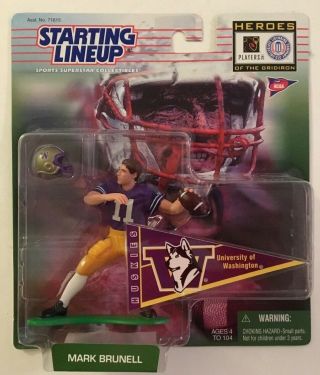 Starting Lineup Mark Brunell Heroes 1999 Action Figure