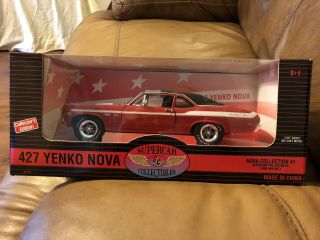 1/18 Scale 1969 Yenko Nova 427 Limited Edition 1/3000 By Ertl