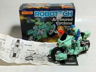 1985 Matchbox Robotech Armoured Cyclone Motorcycle Mospeada Scott Bernard